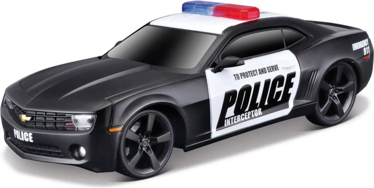 Maisto Chevrolet Camaro SS police avec lumières et sons 1:24