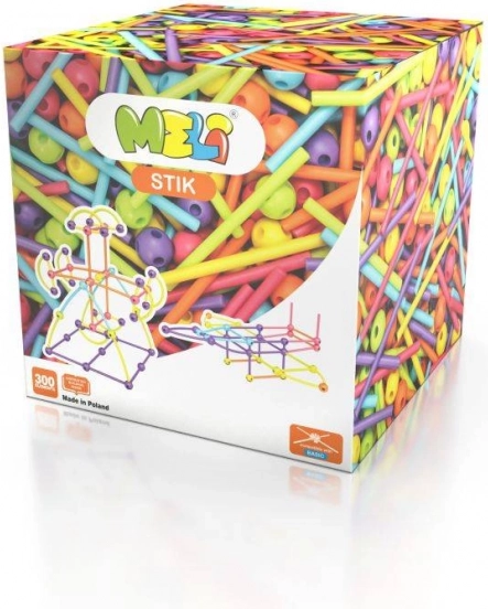 Kit de Construction Meli Stik 300 pièces