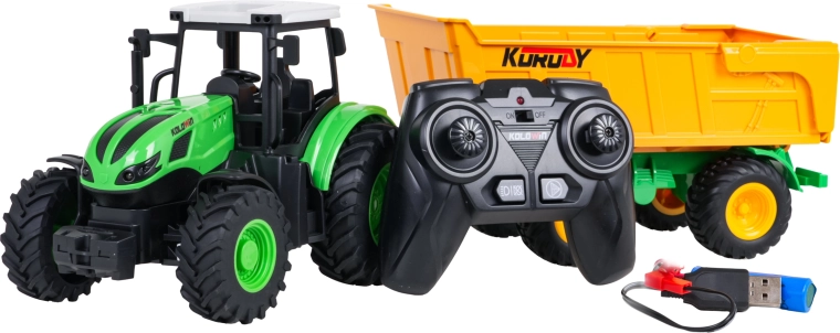 Remorque basculante pour jouer à la ferme