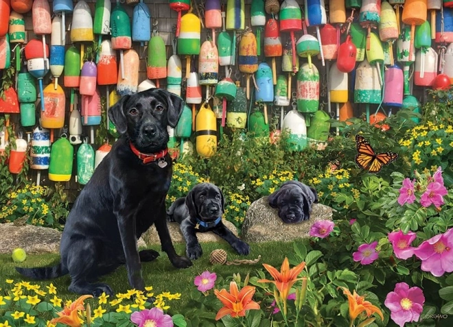 Puzzle COBBLE HILL Gentils garçons 500 pièces