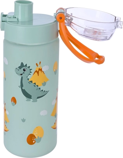 Motif dino joyeux et dragonne de transport