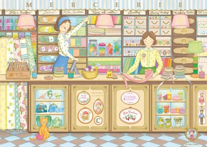 puzzle magnolia galanterie 1000 pièces