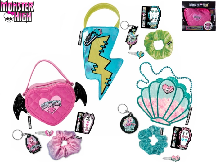Mini sac à main Monster High avec accessoires