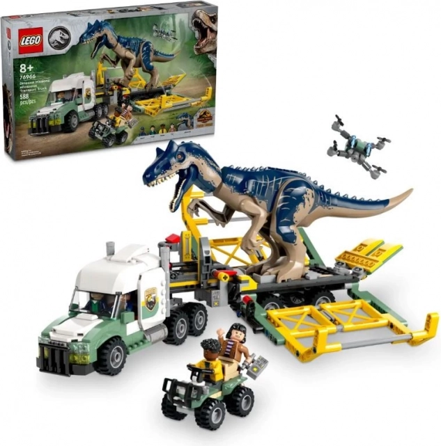 Jurassic World – transport de l’allosaure en camion 76966