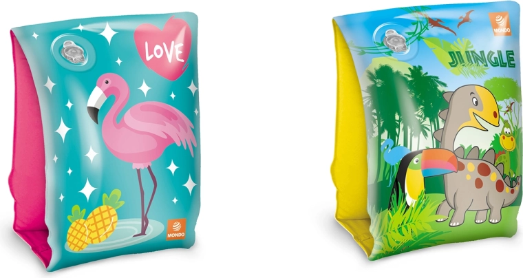Des motifs joyeux pour les petits nageurs