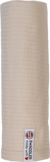 Lodger lange en tissu Swaddler Seersucker 120 × 120 cm Birch