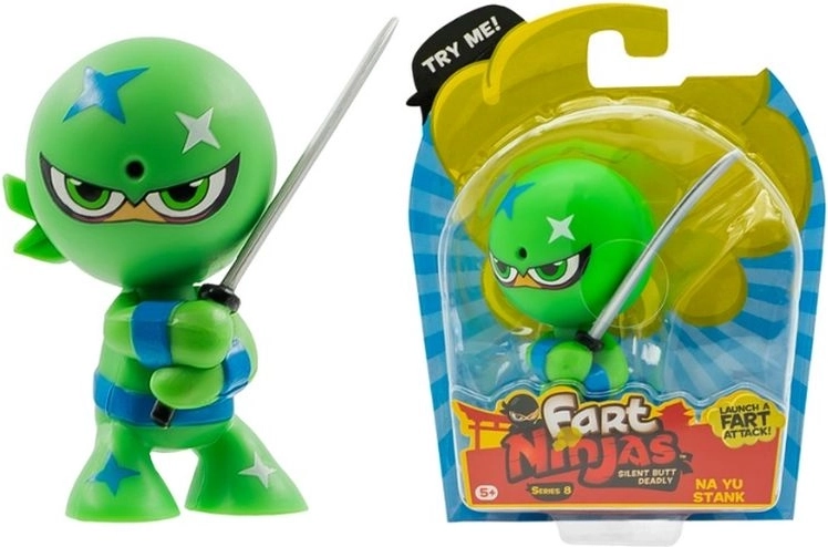 Fart Ninjas figurine avec sons de pets Na Yu Stank