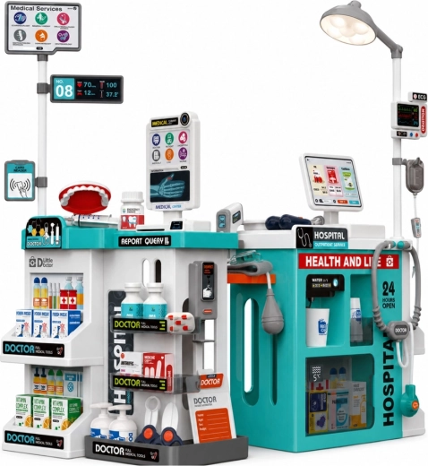 Cabinet interactif avec lumières et sons
