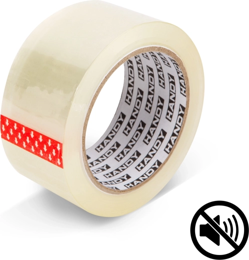 Ruban d'emballage transparent pour cartons 66 m × 48 mm