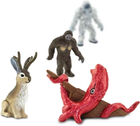 Mini-figurines de cryptides détaillées pour un jeu imaginatif