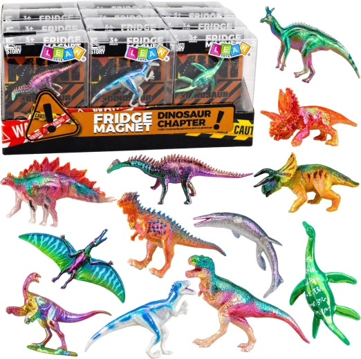 Figurine de dinosaure avec aimant pour réfrigérateur – assortiment de modèles