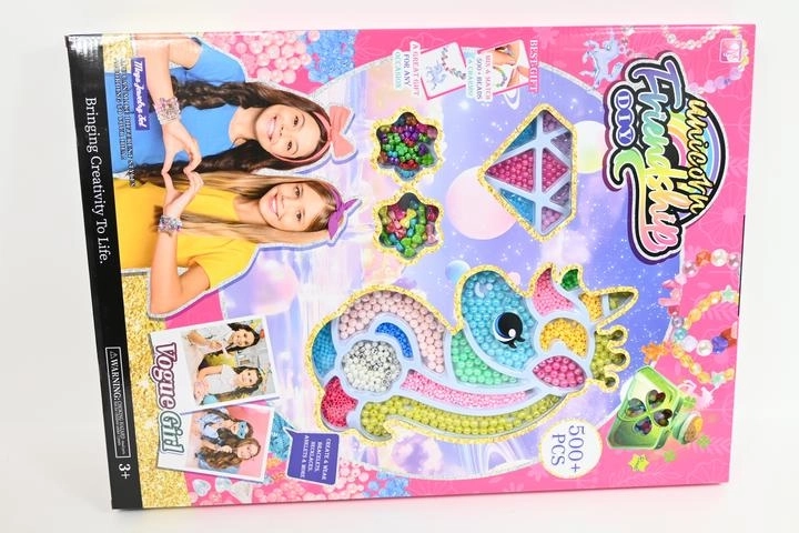 Kit créatif de perles licorne 500 pcs