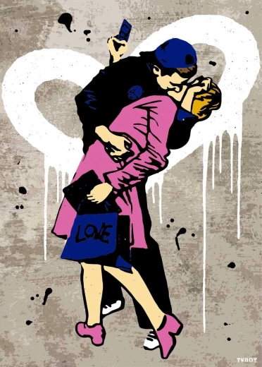 Educa Puzzle couple s’embrassant 1000 pièces