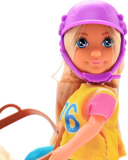 Une tenue d’équitation colorée