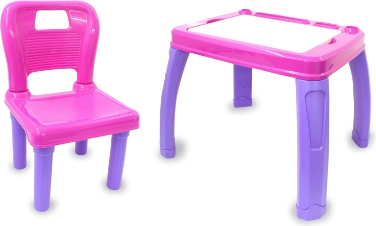 Ensemble table + chaise à la taille enfant