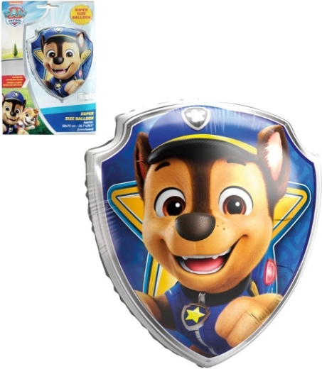 Ballon en feuille bouclier CHASE – PAW PATROL 68 × 75 cm