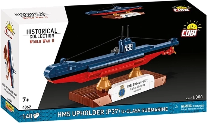 Cobi Historical Collection WWII sous-marin Royal Navy HMS Upholder (P37) 1:300