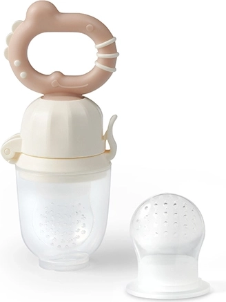 Tétine d’alimentation BABYONO Dino, beige, dès 6 mois
