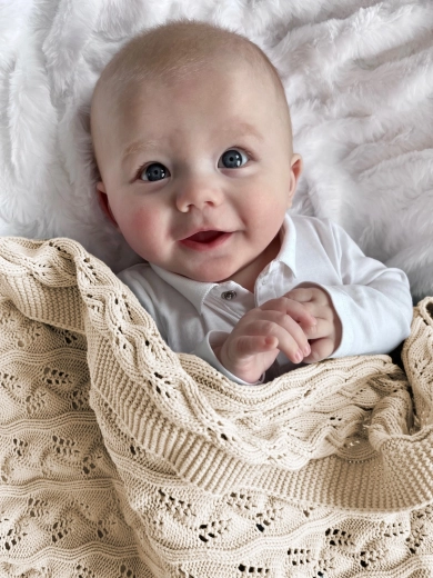 Couverture douce pour la poussette et le lit
