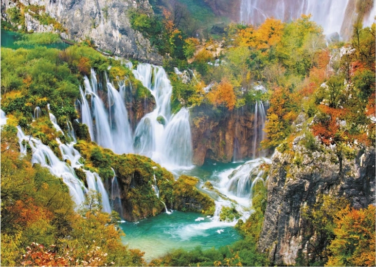 Puzzle DINO Lacs de Plitvice 1000 pièces