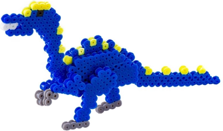Dinosaure 3D en perles – Vélociraptor