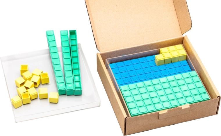 Wissner – kit didactique du système décimal (29 pièces)