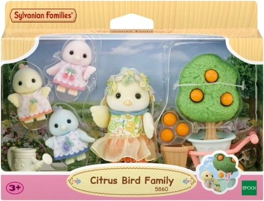 Famille d’oiseaux Citrus Sylvanian Families