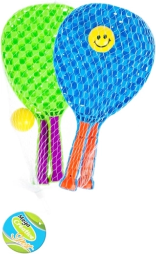 Set de tennis pour enfants avec 2 raquettes et une balle souple