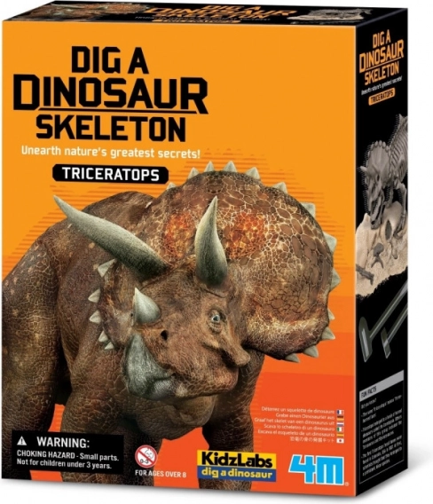 Kit scientifique de fouilles – tricératops