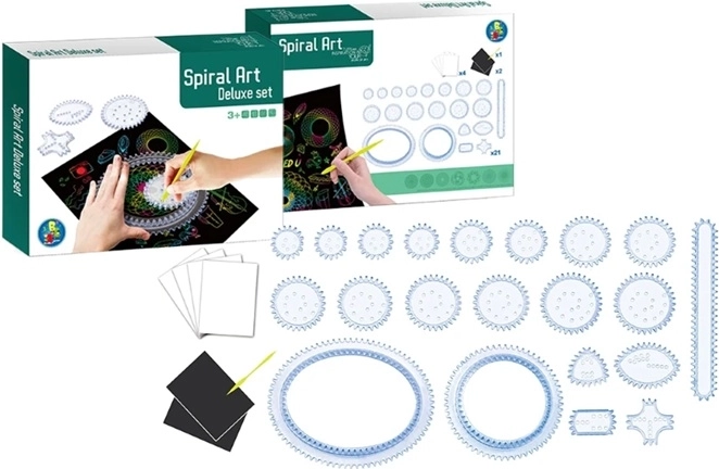 Spirographe - kit de dessin créatif