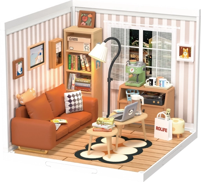 Rolife maison miniature – salon douillet