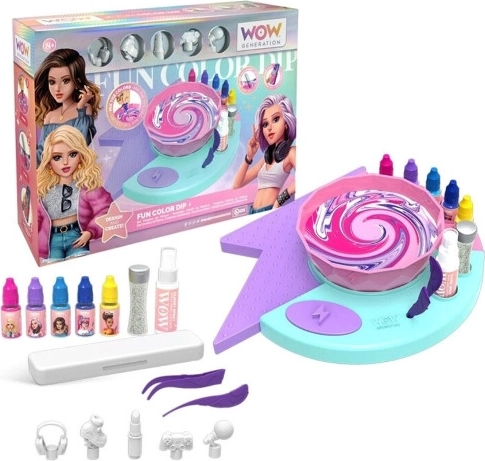 Kids Euroswan WoW Generation Hydro Dip Studio – kit créatif avec accessoires