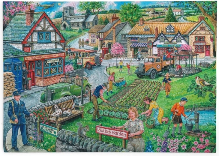 HOP Puzzle Jardiner pour gagner, 250 grandes pièces