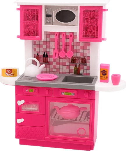 Bloc cuisine réaliste avec four et évier