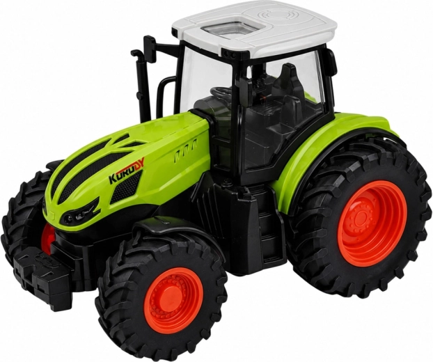 Tracteur robuste avec grandes roues tout-terrain