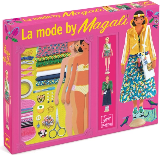 Coffret créatif Djeco styliste de mode Magali