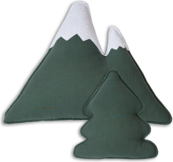 Coussins en mousseline Funnababy Ivy Green (2 pcs)