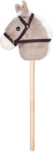 Cheval-bâton en peluche Jabadabado