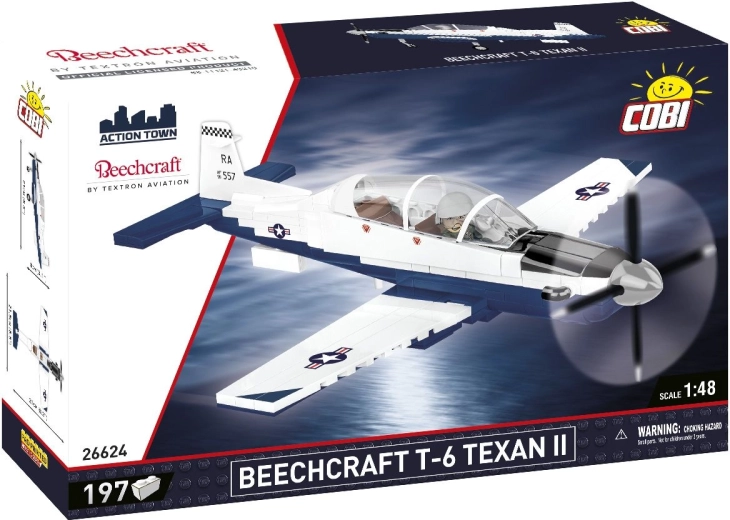 Cobi Beechcraft T-6 Texan II kit de construction d’avion 1:48 (197 pièces)