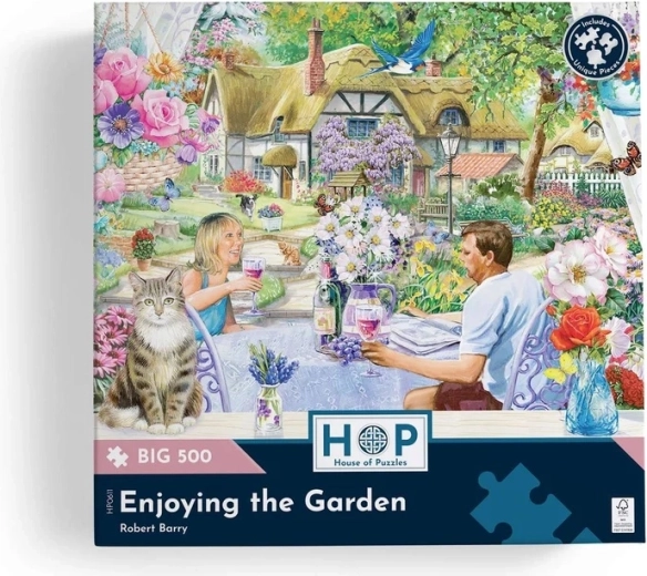Un motif de jardin enchanteur