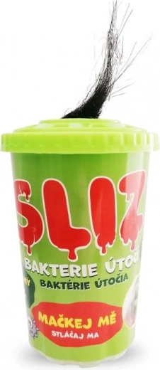Glumi slime Les bactéries attaquent – slime créatif transparent avec billes