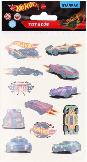 Tatouage temporaire Hot Wheels - 1 pièce