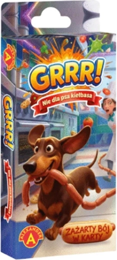 Grrr ! Pas de saucisse pour le chien – jeu de cartes sur les hérissons