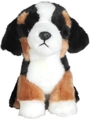 Chien de montagne bernois en peluche 19 cm