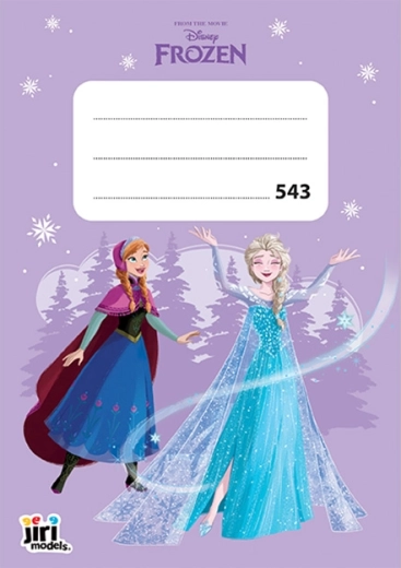 Cahier scolaire A5 La Reine des Neiges 543