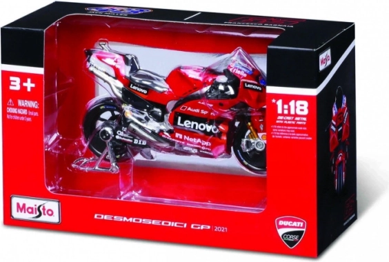 Modèle de moto DUCATI Lenovo GP Racing 1:18
