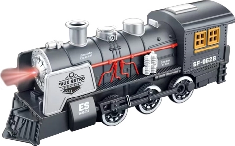 Locomotive rétro SF-0628 avec sons et lumières 20 cm