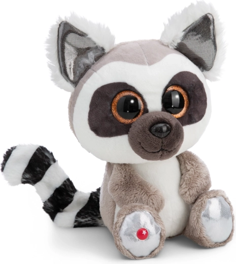 NICI Glubschis lémurien en peluche King Lou 15 cm