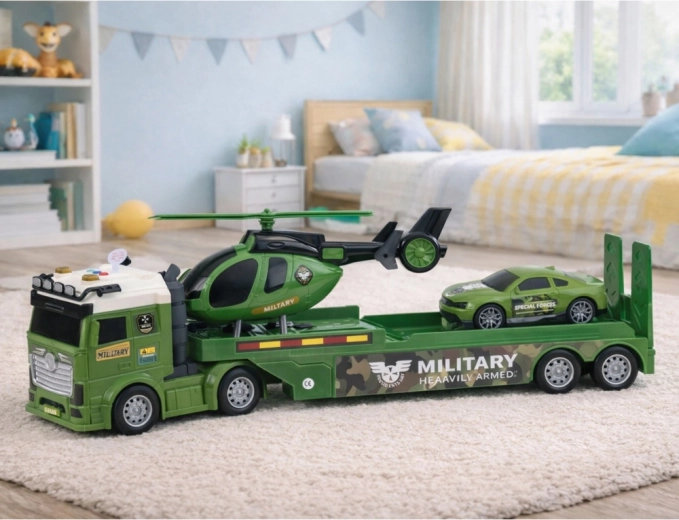 Transport du matériel comme en vrai