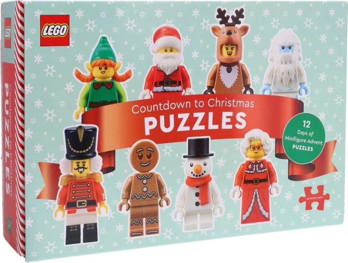 Calendrier de l’Avent LEGO avec puzzle 12 en 1